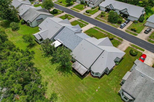 1401 Camelot Ct, Palm Harbor, FL 34684 - aerial perspective of suburban area