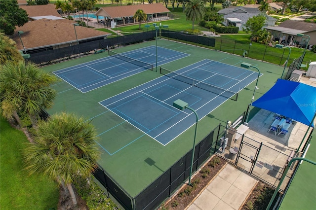 1401 Camelot Ct, Palm Harbor, FL 34684 - view of tennis court