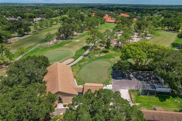 1401 Camelot Ct, Palm Harbor, FL 34684 - view of property location with a golf course and a tree filled landscape