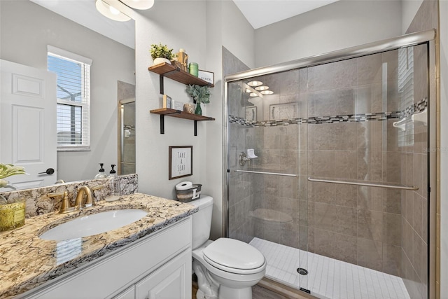 7570 Sweeter Tide Trl, Wesley Chapel, FL 33545 - full bath featuring vanity and a shower stall