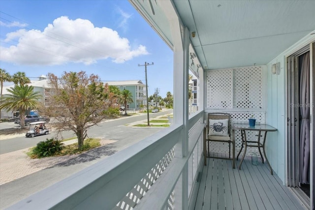 511 1st St, Cedar Key, FL 32625 - view of balcony