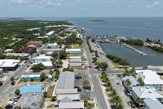 511 1st St, Cedar Key, FL 32625 - drone / aerial view of a nearby body of water