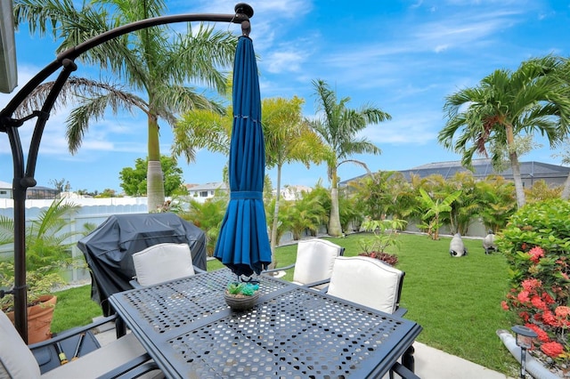 28 SW 21st Ave, Cape Coral, FL 33991 - view of patio / terrace featuring outdoor dining space