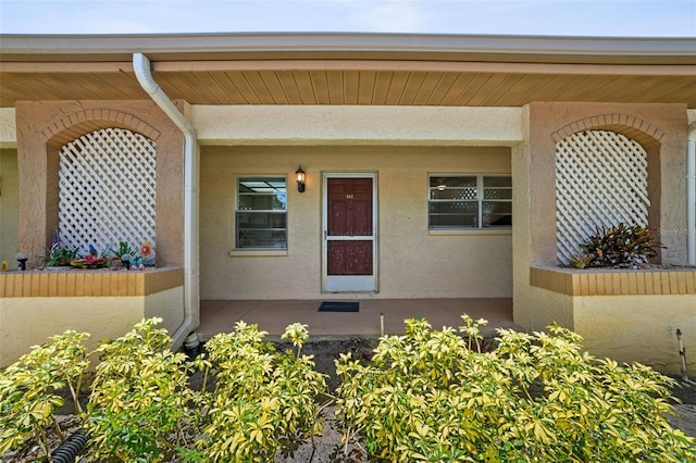 2460 Northside Dr Unit 802, Clearwater, FL 33761 - view of exterior entry with stucco siding