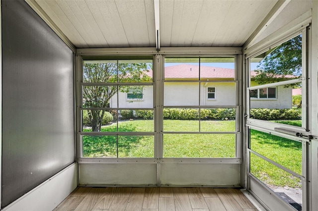 2460 Northside Dr Unit 802, Clearwater, FL 33761 - view of unfurnished sunroom