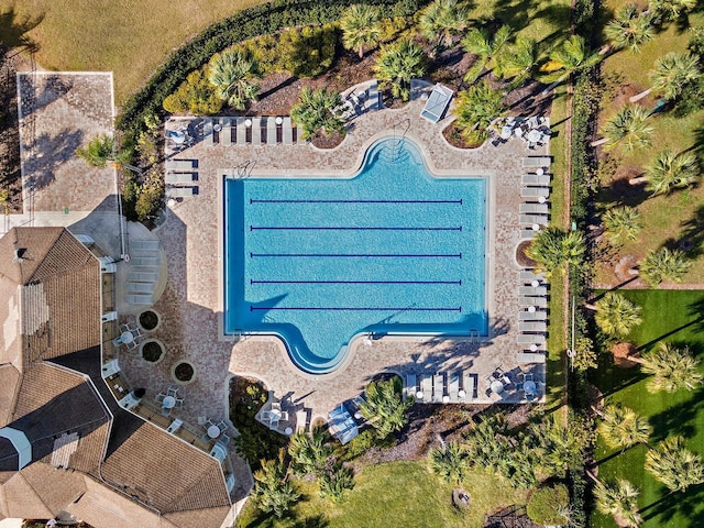 9334 Lemon Drop Loop, Sun City Center, FL 33573 - aerial view of property and surrounding area