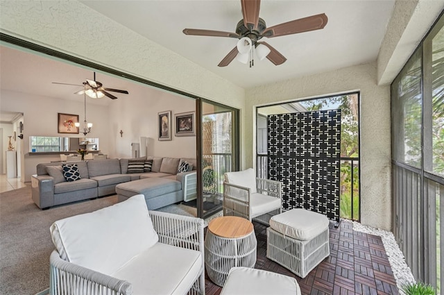4735 Winslow Beacon Unit 14, Sarasota, FL 34235 - view of sunroom / solarium