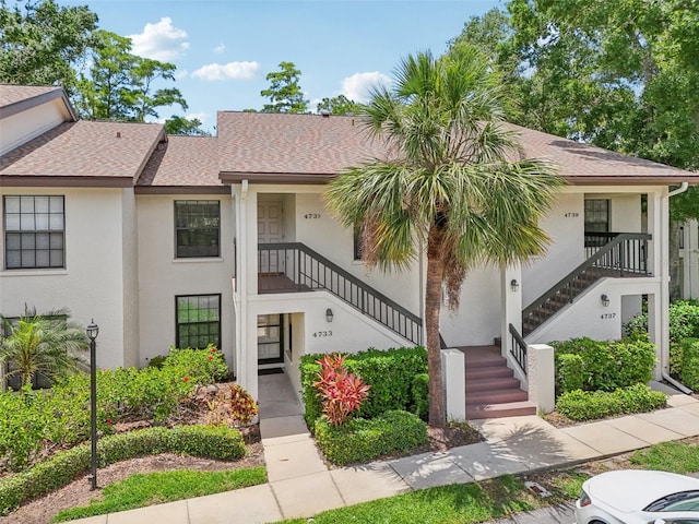 4735 Winslow Beacon Unit 14, Sarasota, FL 34235 - view of building exterior with stairway