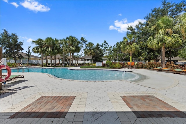 12004 Legacy Bright St, Riverview, FL 33578 - community pool with a patio