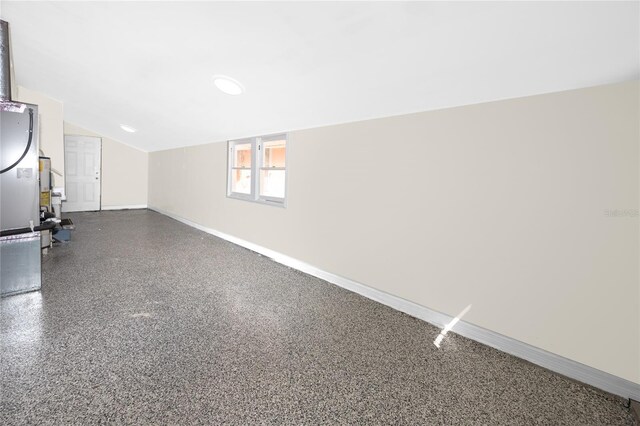 13148 3rd St E, Madeira Beach, FL 33708 - below grade area with baseboards