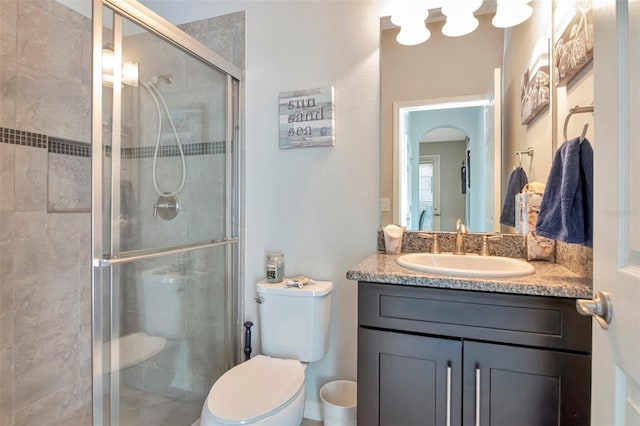 26972 Evergreen Chase Dr, Wesley Chapel, FL 33544 - full bath featuring a shower stall and vanity