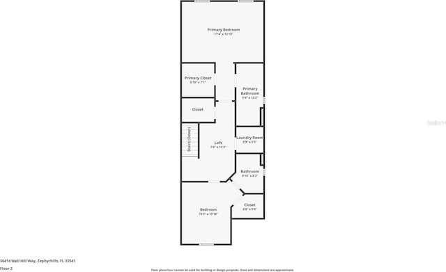36414 Well Hill Way, Zephyrhills, FL 33541 - view of floor plan / room layout