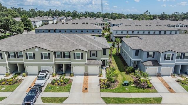 36414 Well Hill Way, Zephyrhills, FL 33541 - aerial perspective of suburban area