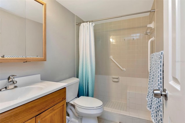 14130 Rosemary Ln Unit 3202, Largo, FL 33774 - bathroom with vanity and tiled shower
