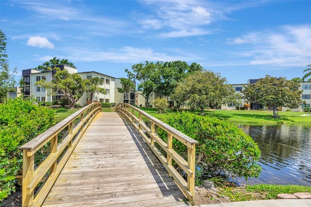 14130 Rosemary Ln Unit 3202, Largo, FL 33774 - dock area with a water view