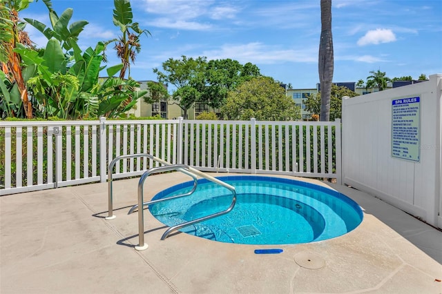 14130 Rosemary Ln Unit 3202, Largo, FL 33774 - view of pool featuring a hot tub