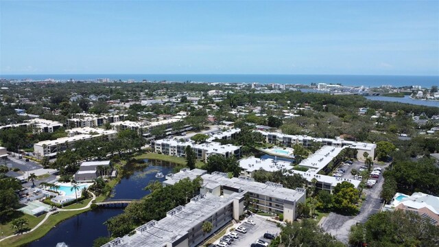 14130 Rosemary Ln Unit 3202, Largo, FL 33774 - aerial view of property and surrounding area featuring a large body of water