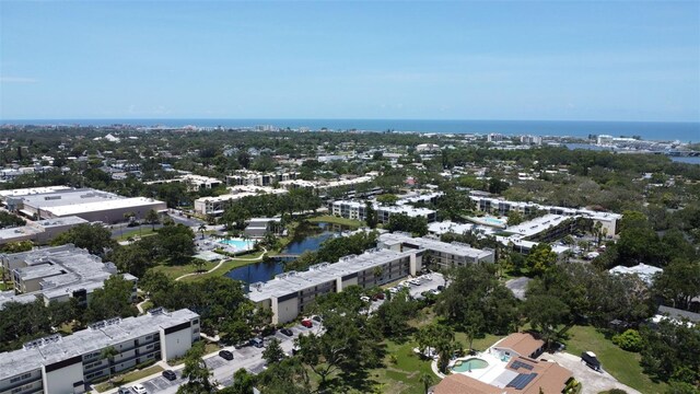 14130 Rosemary Ln Unit 3202, Largo, FL 33774 - aerial view of property and surrounding area featuring a large body of water