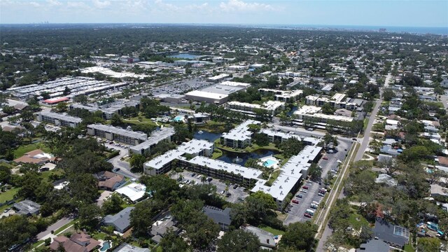 14130 Rosemary Ln Unit 3202, Largo, FL 33774 - aerial view of property and surrounding area featuring a nearby body of water