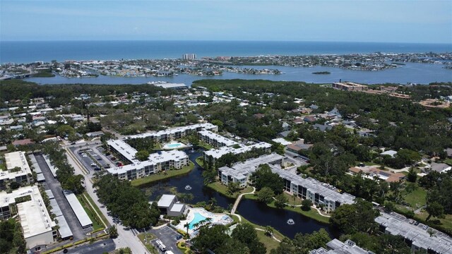 14130 Rosemary Ln Unit 3202, Largo, FL 33774 - aerial view of property and surrounding area with a nearby body of water and apartment complex / building