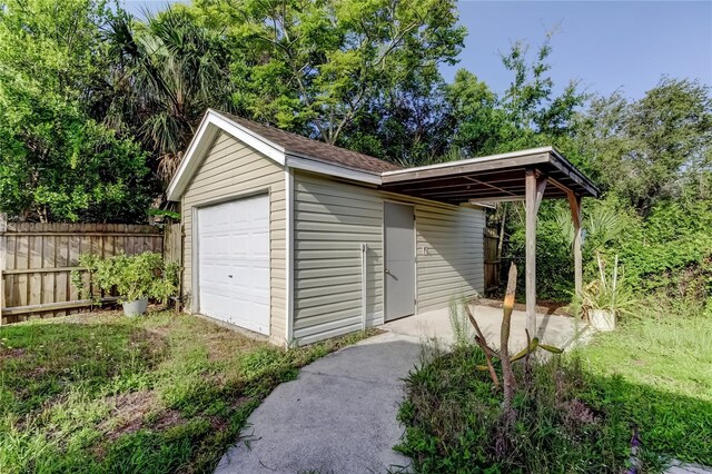 8330 Lafitte Dr, Hudson, FL 34667 - view of outbuilding