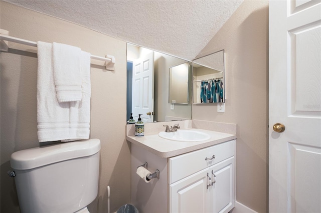 346 Gray Oak Dr, Tarpon Springs, FL 34689 - bathroom with vanity and a textured ceiling