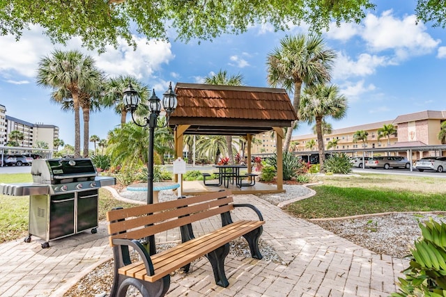 9 Forbes Pl Unit 310, Dunedin, FL 34698 - view of community featuring a gazebo