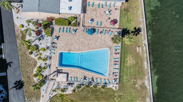 9 Forbes Pl Unit 310, Dunedin, FL 34698 - view of property location featuring a pool
