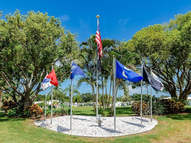 14045 90th Pl, Seminole, FL 33776 - view of playground featuring a lawn