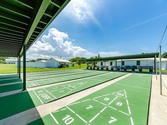 14045 90th Pl, Seminole, FL 33776 - view of home's community featuring shuffleboard