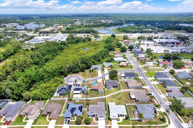 23917 Pow Wow Dr, Lutz, FL 33559 - aerial view of property's location featuring nearby suburban area and a nearby body of water