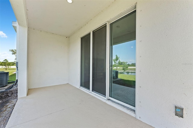 308 Mangrove Shade Cir, Apollo Beach, FL 33572 - view of patio with a water view