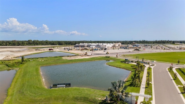308 Mangrove Shade Cir, Apollo Beach, FL 33572 - drone / aerial view of a nearby body of water