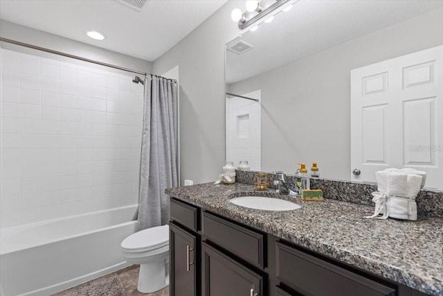 7916 Evergreen Creek Ct, Riverview, FL 33578 - bathroom with vanity and shower / bath combo with shower curtain