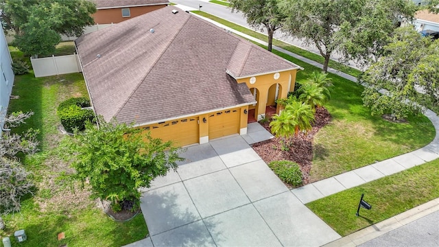 3824 Duke Firth St, Land O Lakes, FL 34638 - view from above of property
