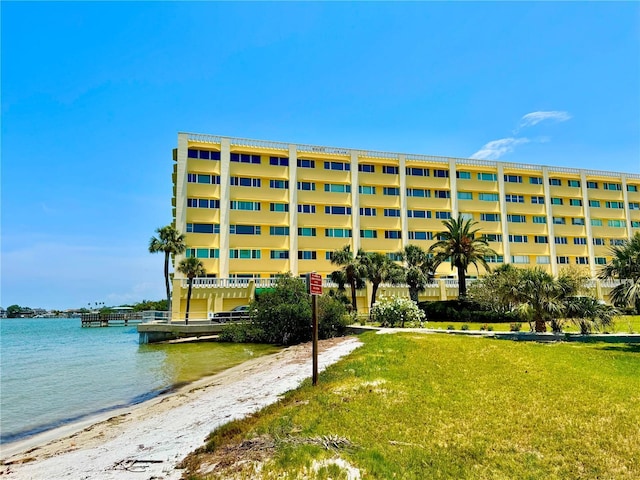 100 Bluff View Dr Unit 115C, Belleair Bluffs, FL 33770 - view of apartment building / complex with a water view