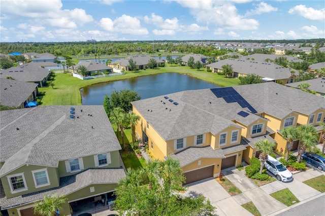 2022 Hawks View Dr, Ruskin, FL 33570 - aerial view of residential area with a nearby body of water