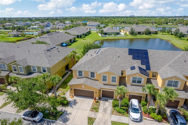 2022 Hawks View Dr, Ruskin, FL 33570 - aerial perspective of suburban area with a nearby body of water