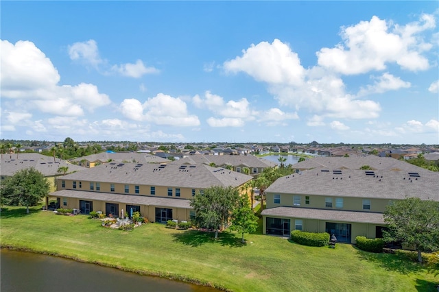2022 Hawks View Dr, Ruskin, FL 33570 - aerial perspective of suburban area with a nearby body of water