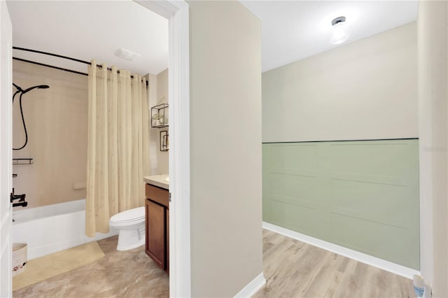 2022 Hawks View Dr, Ruskin, FL 33570 - bathroom with vanity and shower / bath combination with curtain