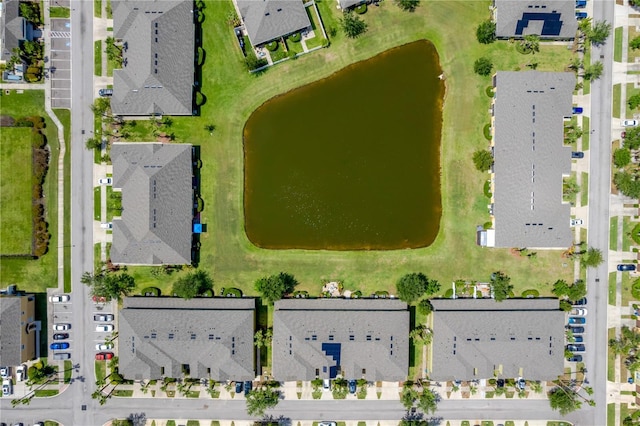 2022 Hawks View Dr, Ruskin, FL 33570 - aerial view of residential area with a large body of water