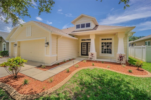 2957 Hickory Grove Dr, Valrico, FL 33596 - view of front of property featuring a garage, roof with shingles, and concrete driveway