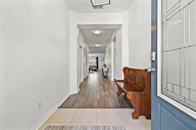 11434 Leland Groves Dr, Riverview, FL 33579 - foyer featuring tile patterned floors and baseboards