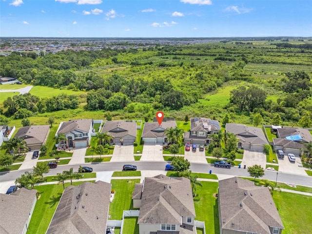 11434 Leland Groves Dr, Riverview, FL 33579 - aerial perspective of suburban area with a forest