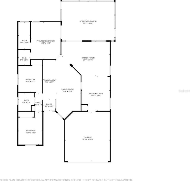 5826 Taywood Dr, Tampa, FL 33624 - home floor plan