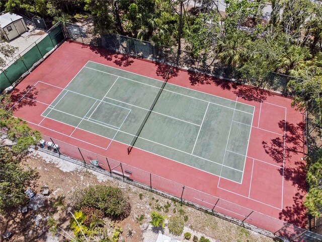 7705 4th Ave W, Bradenton, FL 34209 - view of tennis court