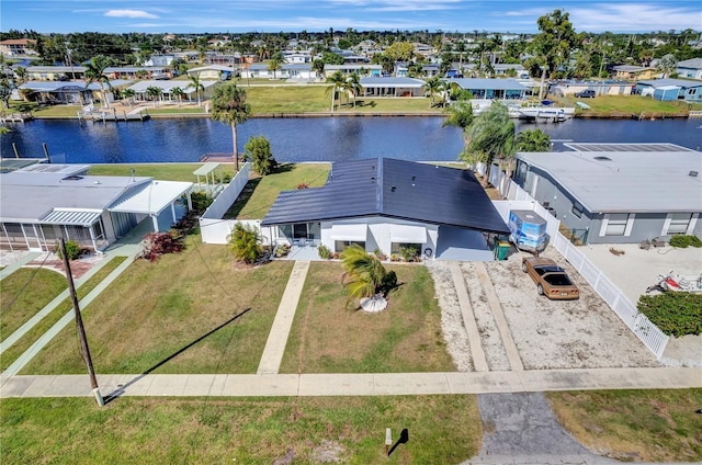 551 Lindley Ter, Port Charlotte, FL 33952 - aerial view of residential area featuring a nearby body of water