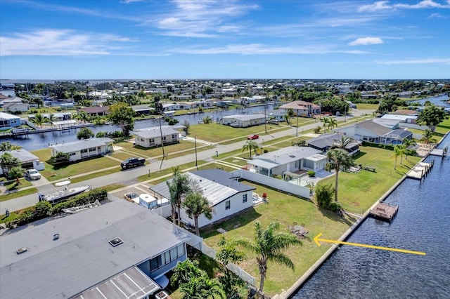 551 Lindley Ter, Port Charlotte, FL 33952 - aerial perspective of suburban area featuring a nearby body of water