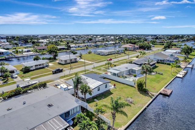 551 Lindley Ter, Port Charlotte, FL 33952 - aerial perspective of suburban area with a nearby body of water