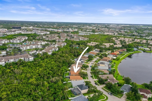 826 Addison Dr NE, Saint Petersburg, FL 33716 - aerial view of property and surrounding area featuring a nearby body of water